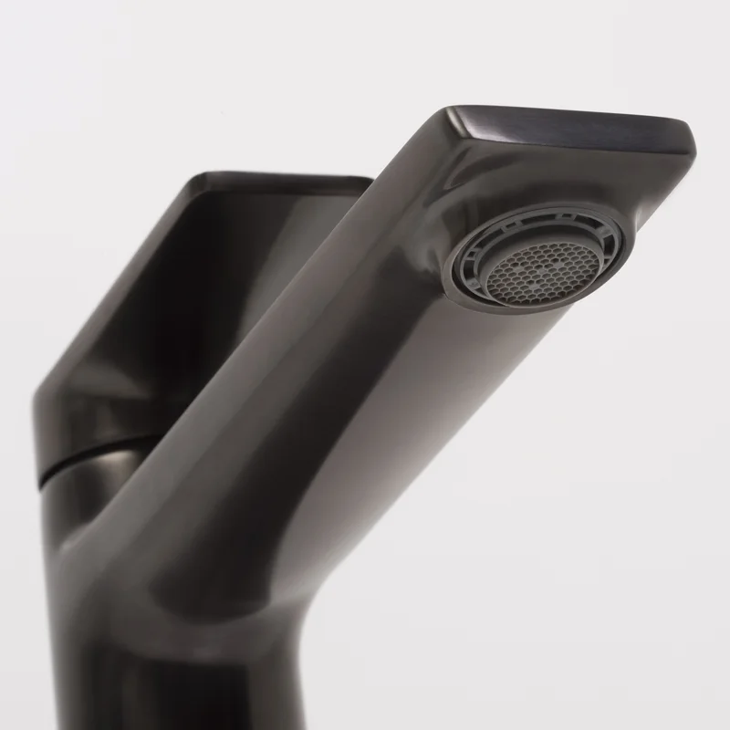 Смеситель для раковины WasserKRAFT Wiese 8403H Оружейная сталь