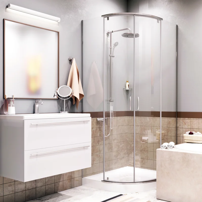 Шторка на ванну WasserKRAFT Leine 80 35P01