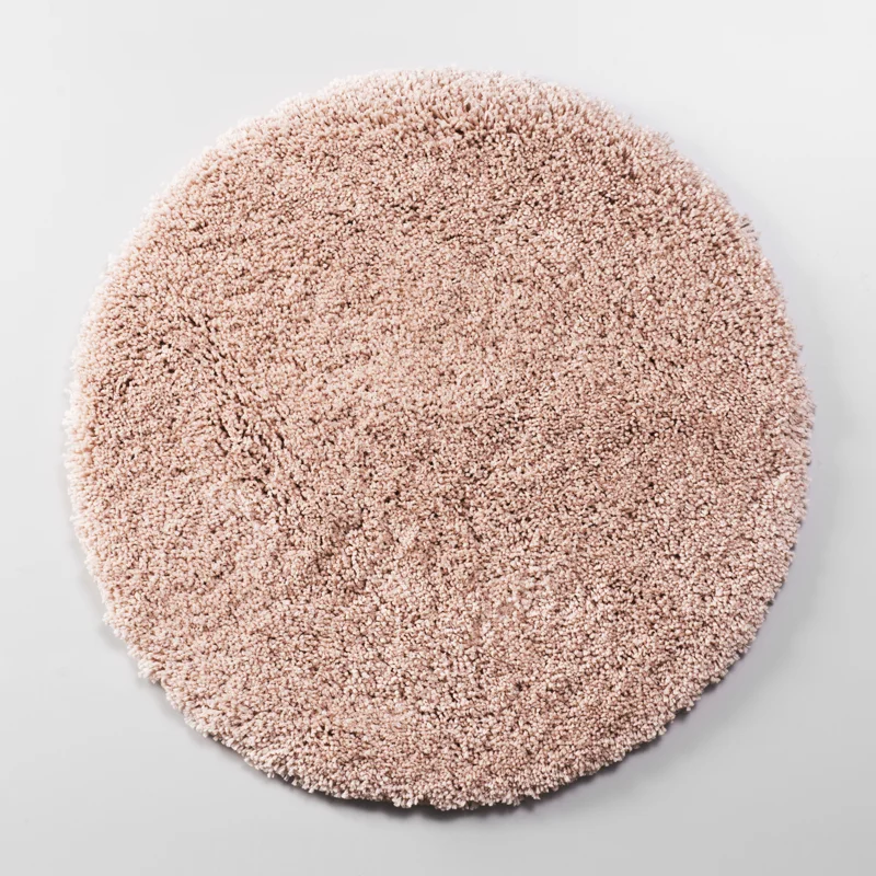 Коврик WasserKraft Dill BM-3918, Cameo Rose напольный, цвет - розовый, 60 х 60 см