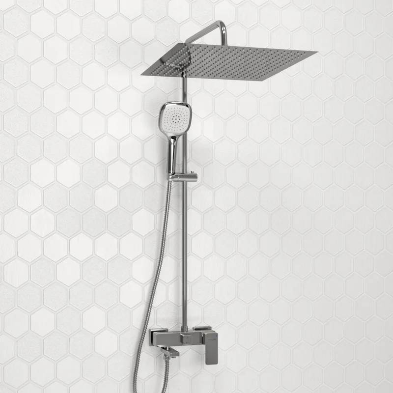 Душевая система WasserKRAFT A177.119.065.010.CH Хром