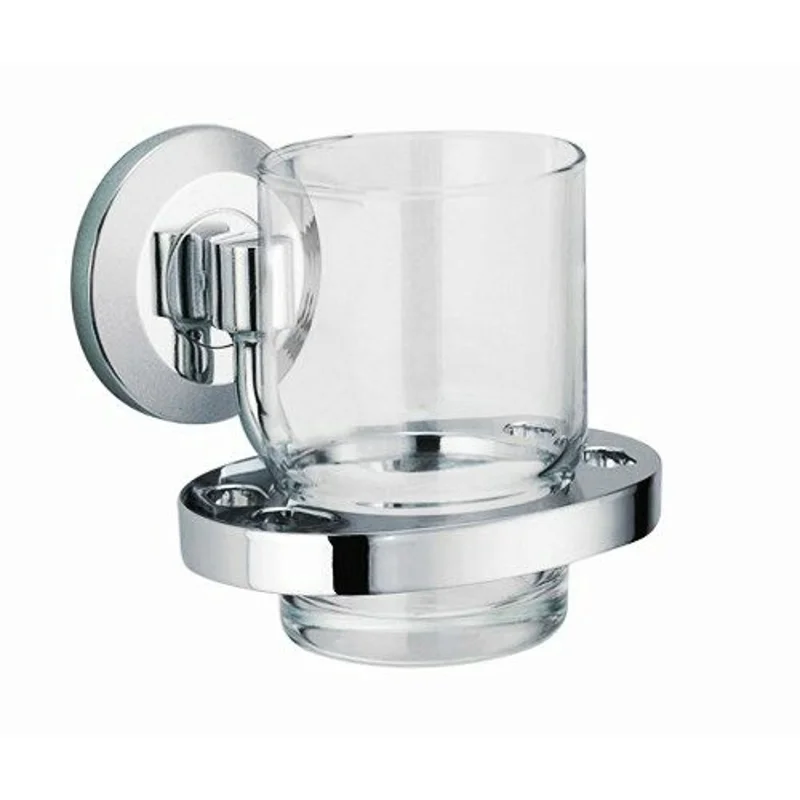 Держатель для стаканов WasserKraft Rhein K-6228O Хром / Прозрачный