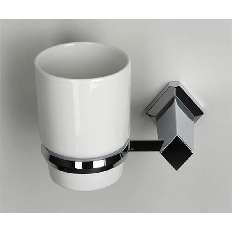 Стакан для зубных щеток WasserKRAFT Aller K-1128C Хром