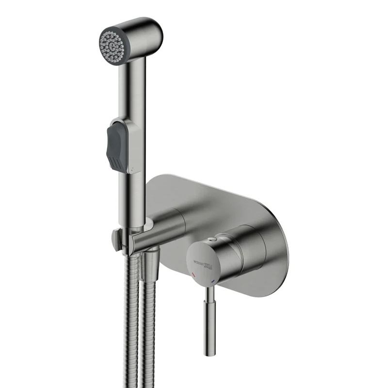 Гигиенический душ со смесителем WasserKRAFT Wern 4238 Хром