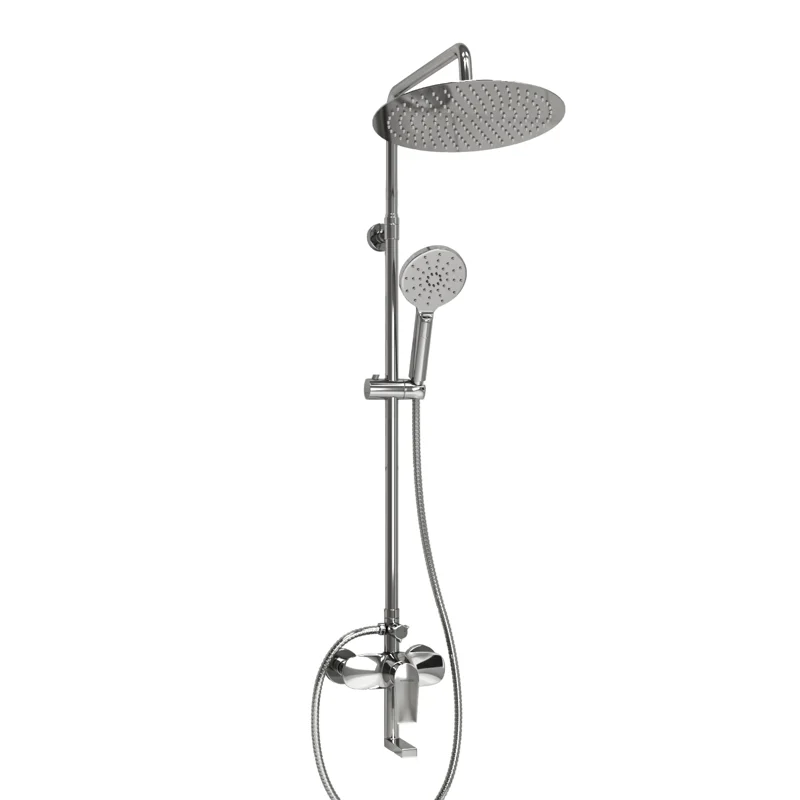 Душевая система WasserKRAFT A166.116.127.010.CH Хром