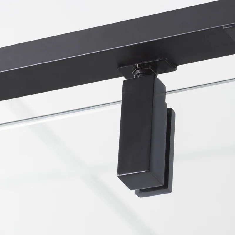 Душевой уголок WasserKRAFT Elbe 120x80 74P06 профиль Черный стекло прозрачное