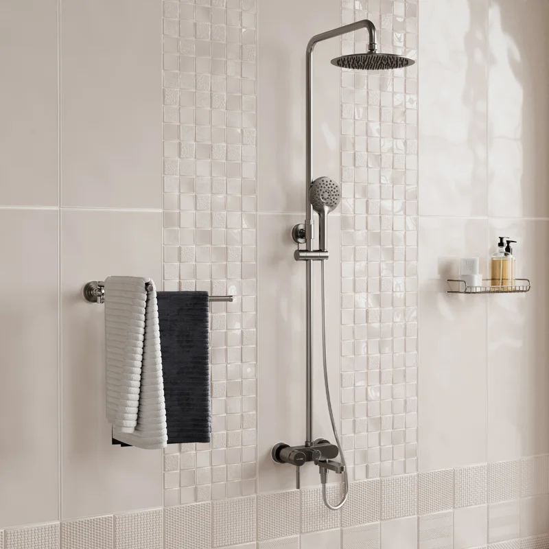 Душевая система WasserKRAFT A14201 Никель