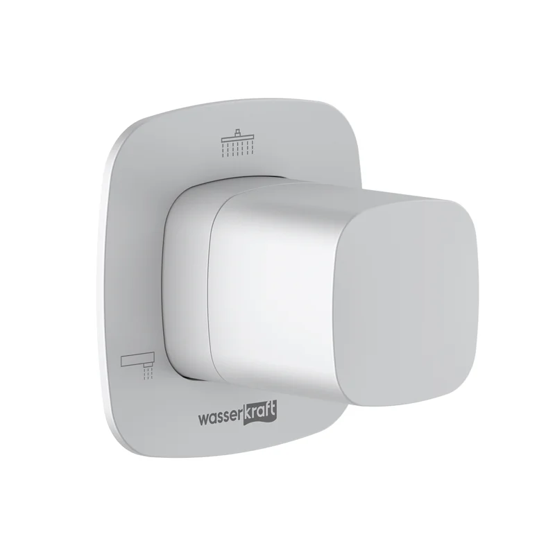 Переключатель потоков WasserKRAFT Saale A267 Белый матовый