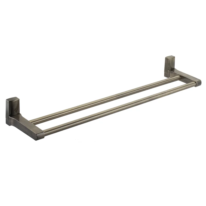 Полотенцедержатель WasserKRAFT Exter K-5240 двойной Светлая бронза