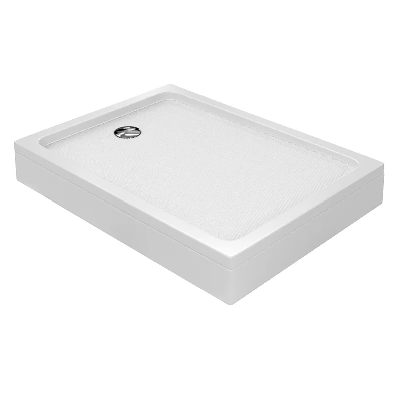 Душевой поддон WasserKRAFT Amper 29T07U, 120 x 90 см, акрил, белый