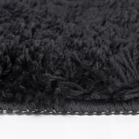 Коврик WasserKraft Dill BM-3911, Caviar напольный, цвет - черный, 60 х 60 см