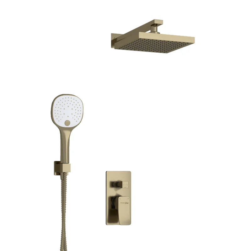 Душевая система WasserKRAFT Exter A16040 Светлая бронза