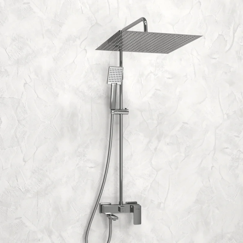 Душевая система WasserKRAFT A177.119.141.087.CH Хром