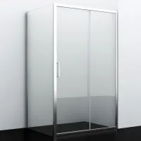 Душевой уголок WasserKRAFT Main 130x100 41S34 профиль Хром стекло прозрачное