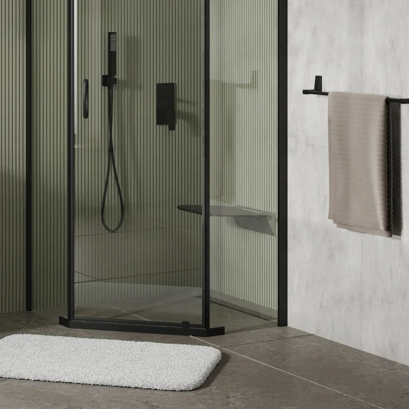 Сиденье для душа WasserKRAFT SS404 Черное