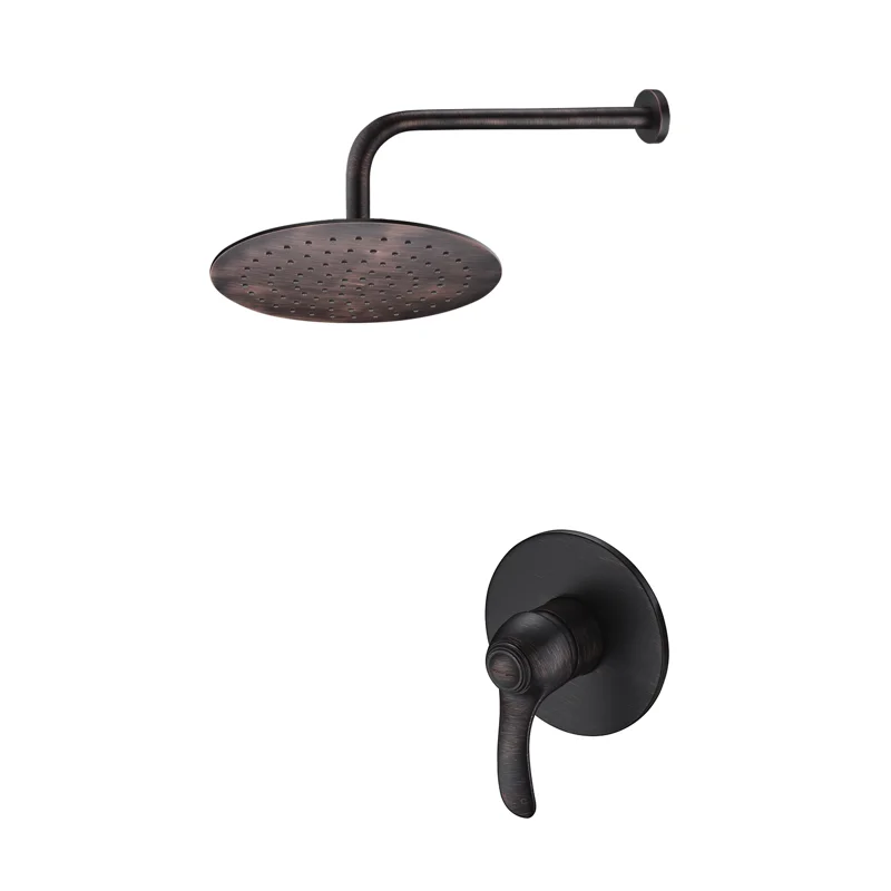 Душевая система WasserKRAFT A12314, скрытый монтаж, темная бронза