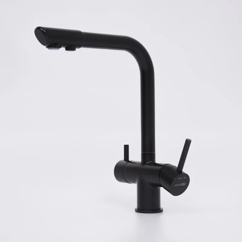 Смеситель для кухни WasserKRAFT A8367 Черный матовый