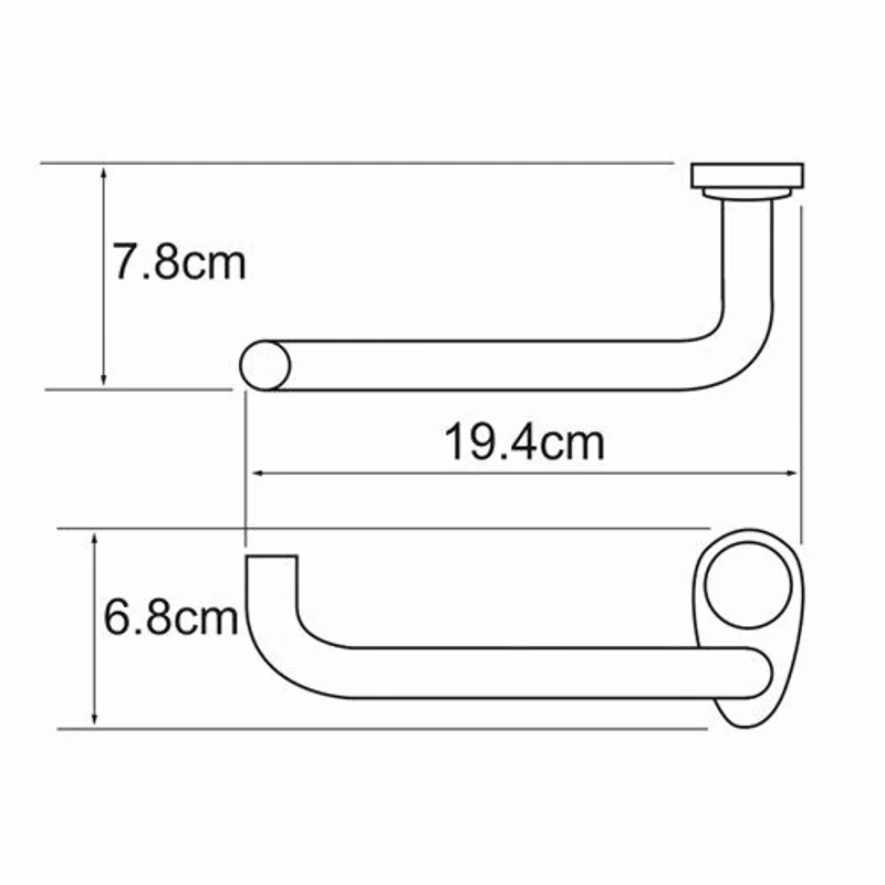 Держатель для туалетной бумаги WasserKRAFT Rhein K-6296