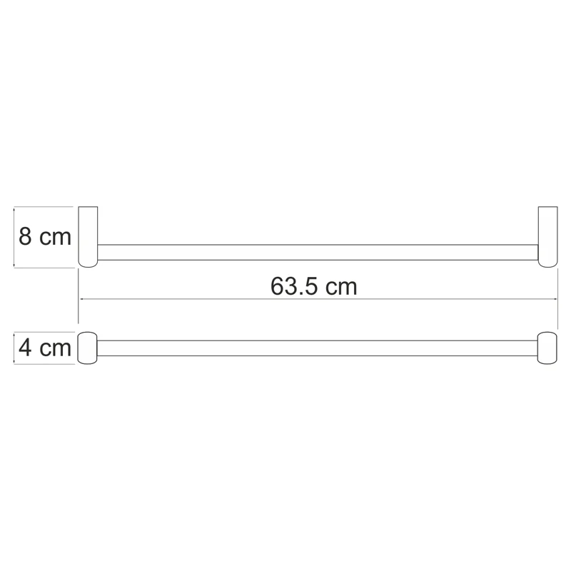 Полотенцедержатель WasserKRAFT Berkel K-6830 Хром