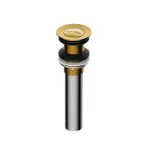 Донный клапан WasserKRAFT A252 Click-Clack Золото ма...