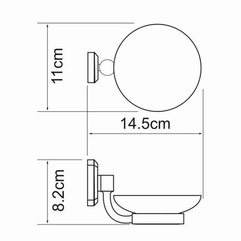 Мыльница WasserKRAFT Oder K-3029C