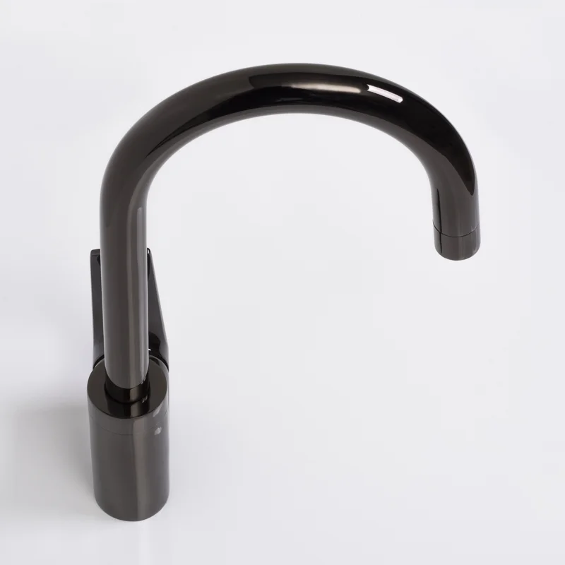 Смеситель для кухни WasserKRAFT Glan 6607 Черный глянцевый