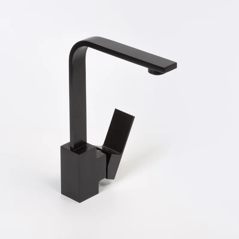 Смеситель для кухни WasserKRAFT Abens 2007 Чёрный матовый