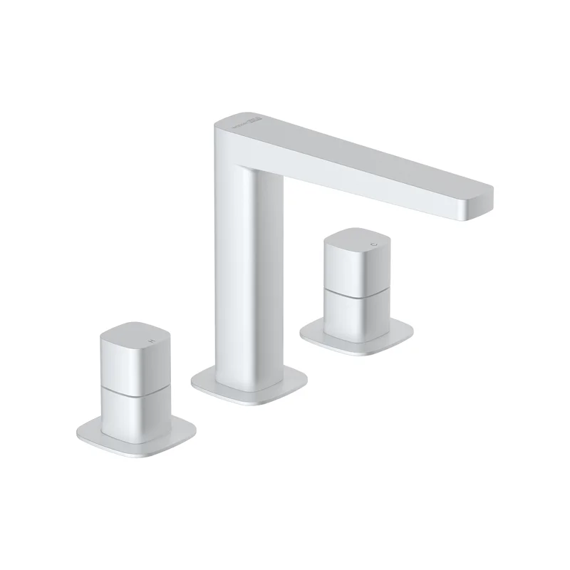 Смеситель для раковины WasserKRAFT Saale 9535 Белый матовый