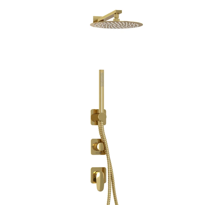 Душевая система WasserKRAFT Neckar A2151.277.183.208.280.197.281 Золото глянцевое