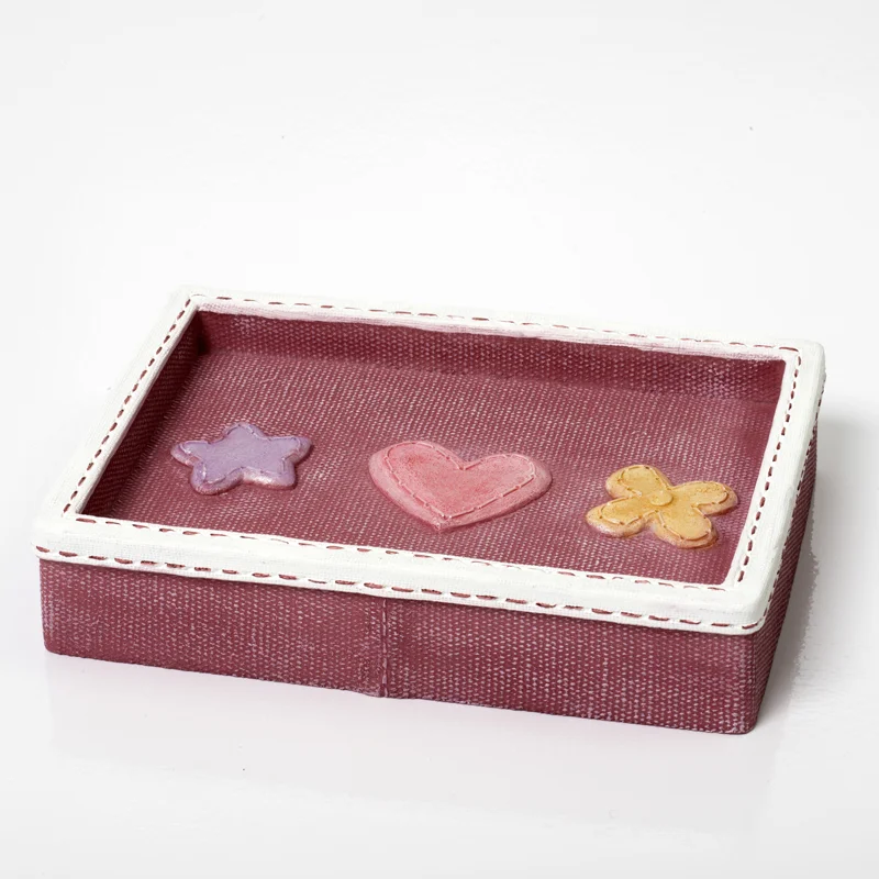 Мыльница WasserKRAFT Ammer K-6429 Розовая матовая