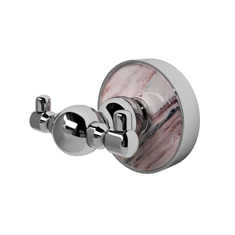 Двойной крючок WasserKRAFT Aland K-8523D Хром