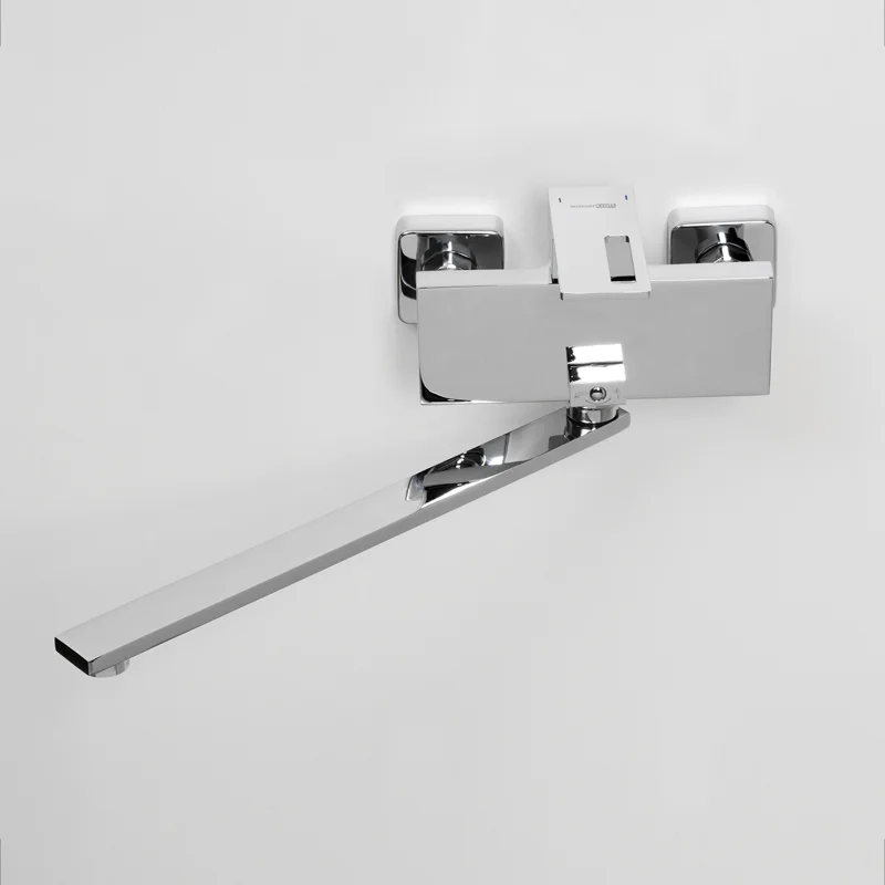 Смеситель WasserKRAFT Alme 1502L хром для ванны