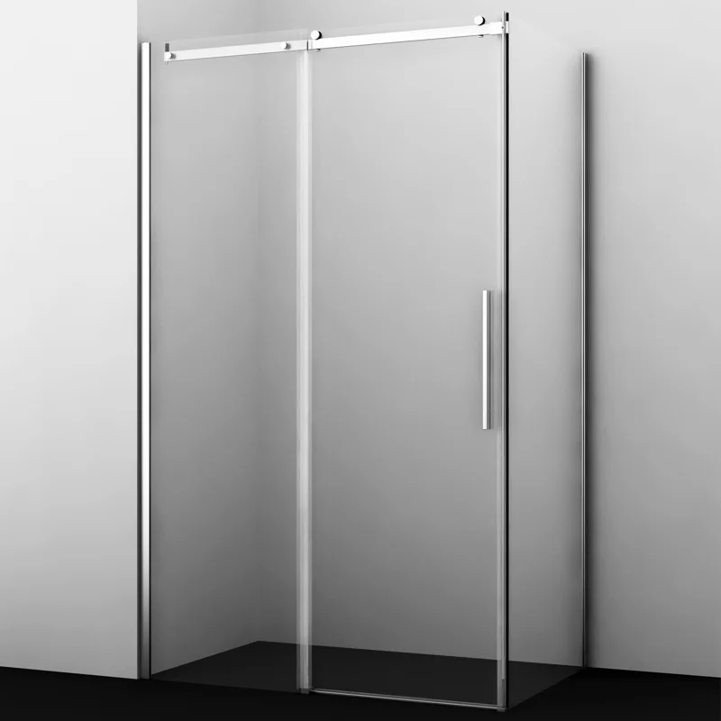 Душевой уголок WasserKRAFT Dinkel 130x90 58R33 профиль Хром стекло прозрачное