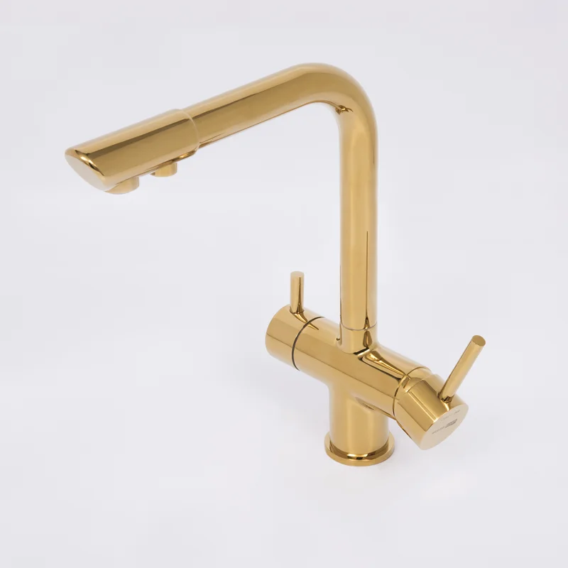 Смеситель для кухни WasserKRAFT A8377 Золото