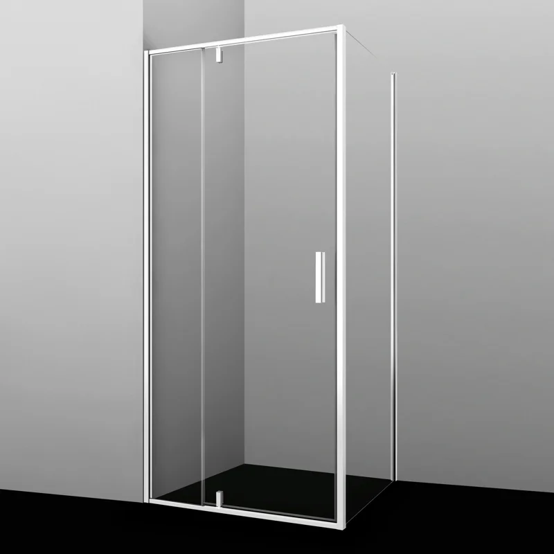 Душевой уголок WasserKRAFT Neime 90x90 19P03 профиль Белый матовый стекло прозрачное