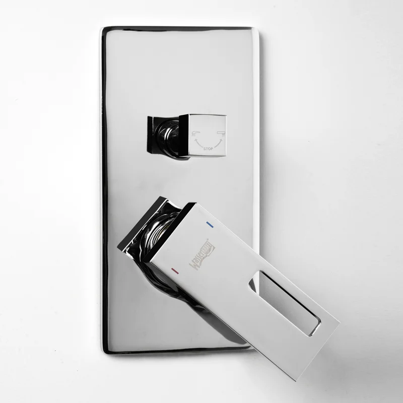 Смеситель WasserKRAFT Alme 1541 хром для душа