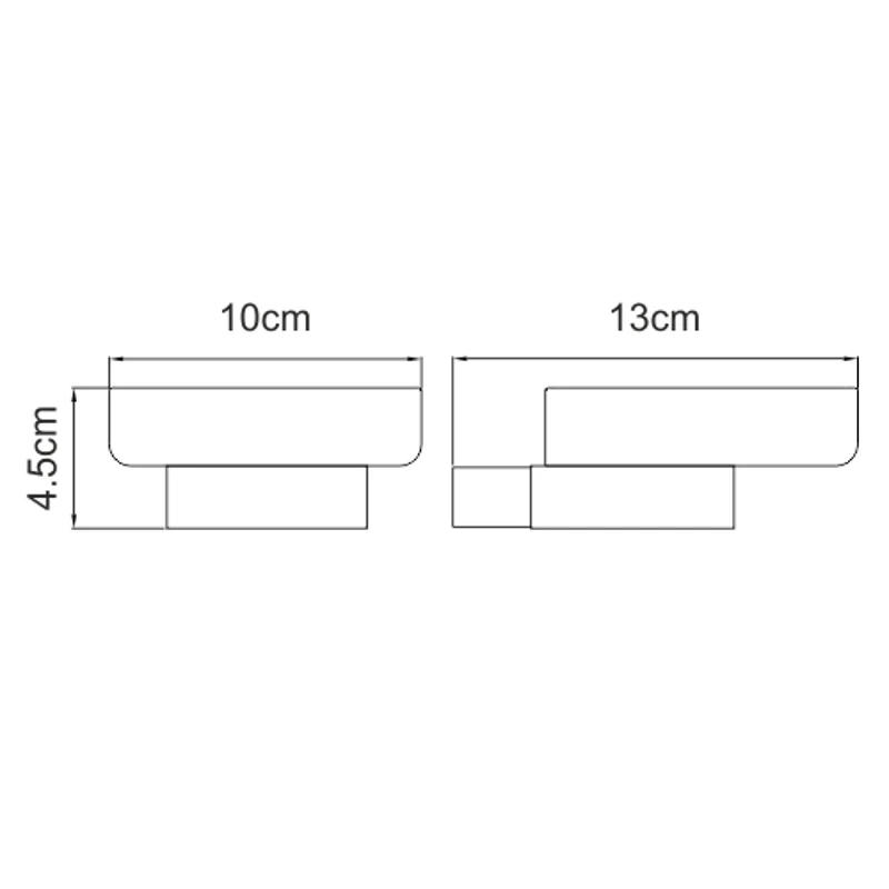 Мыльница WasserKRAFT Sauer K-7929 Золото