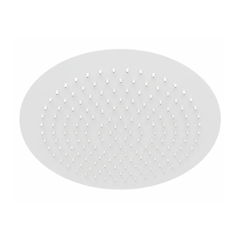 Верхний душ WasserKRAFT A161, D300 мм, 1 режим струи, без держателя, цвет - Белый