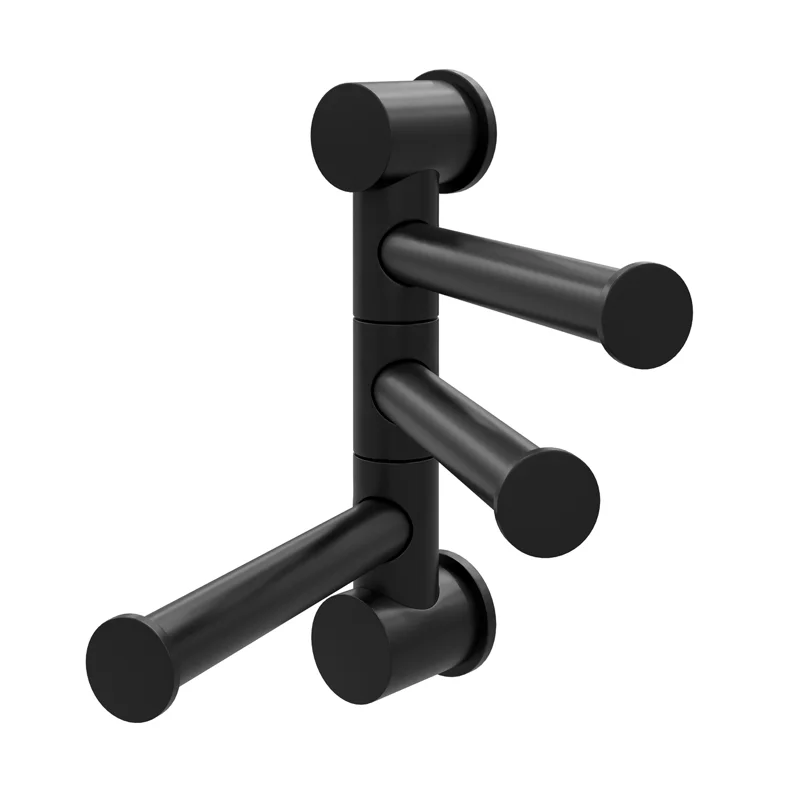 Полотенцедержатель WasserKRAFT K-1053B поворотный Черный