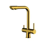 Смеситель для кухни WasserKRAFT A8377 Золото
