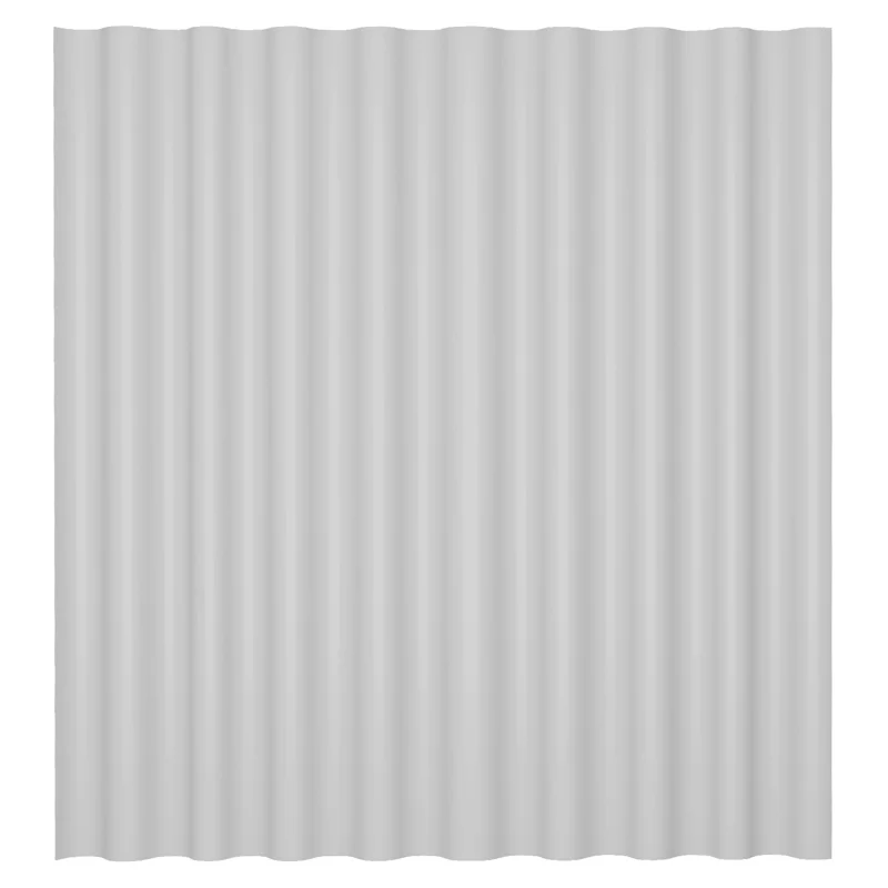 Штора для ванной WasserKraft Oder SC-30503, 240 х 200 см, навесная, серая