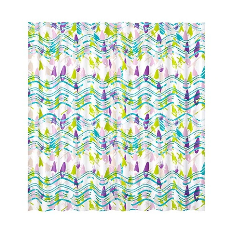 Штора для ванны WasserKRAFT Wern 180х200 SC-25101 Мультицвет