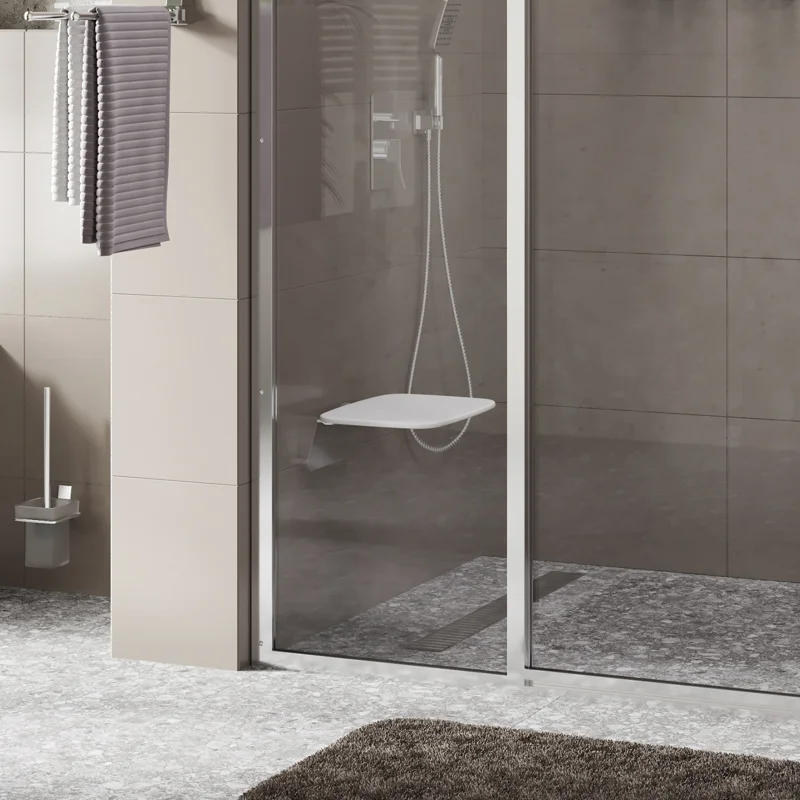 Сиденье для душа WasserKRAFT SS401 Белое