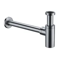 Сифон для раковины WasserKRAFT A093 Хром матовый