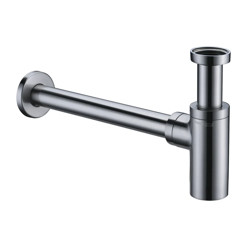 Сифон для раковины WasserKRAFT A093 Хром матовый