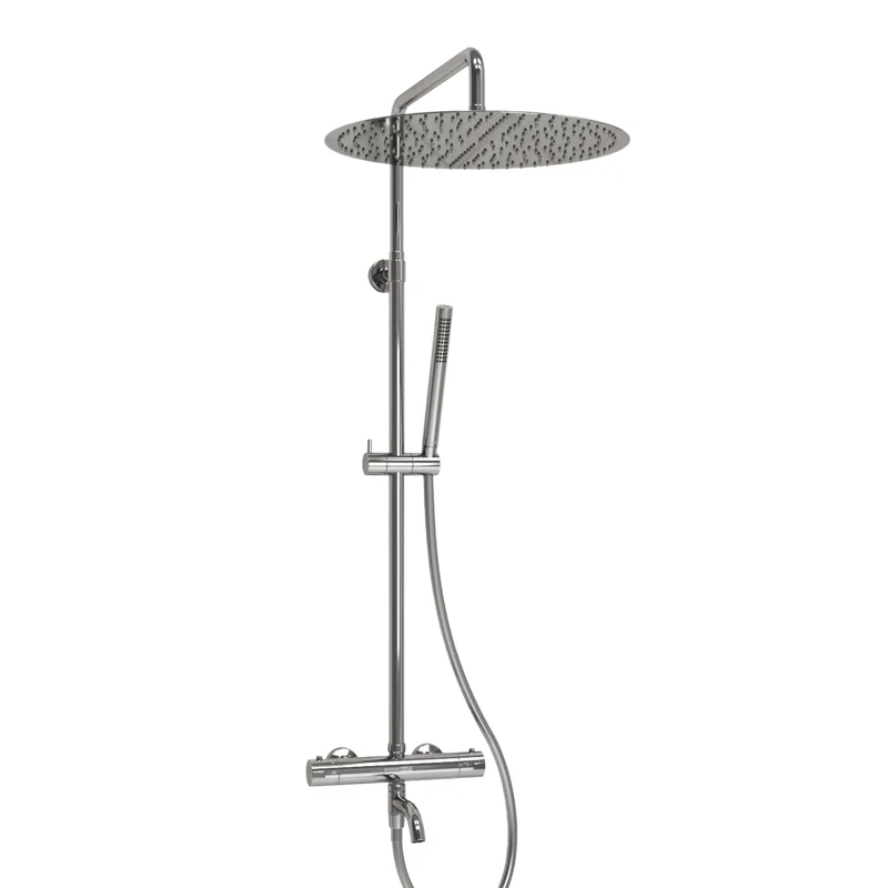 Душевая система WasserKRAFT A188.117.137.087.CH Thermo с термостатом Хром