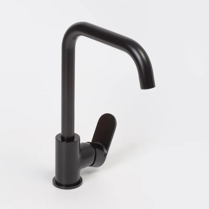 Смеситель для кухни WasserKRAFT Elbе 7407 Черный матовый