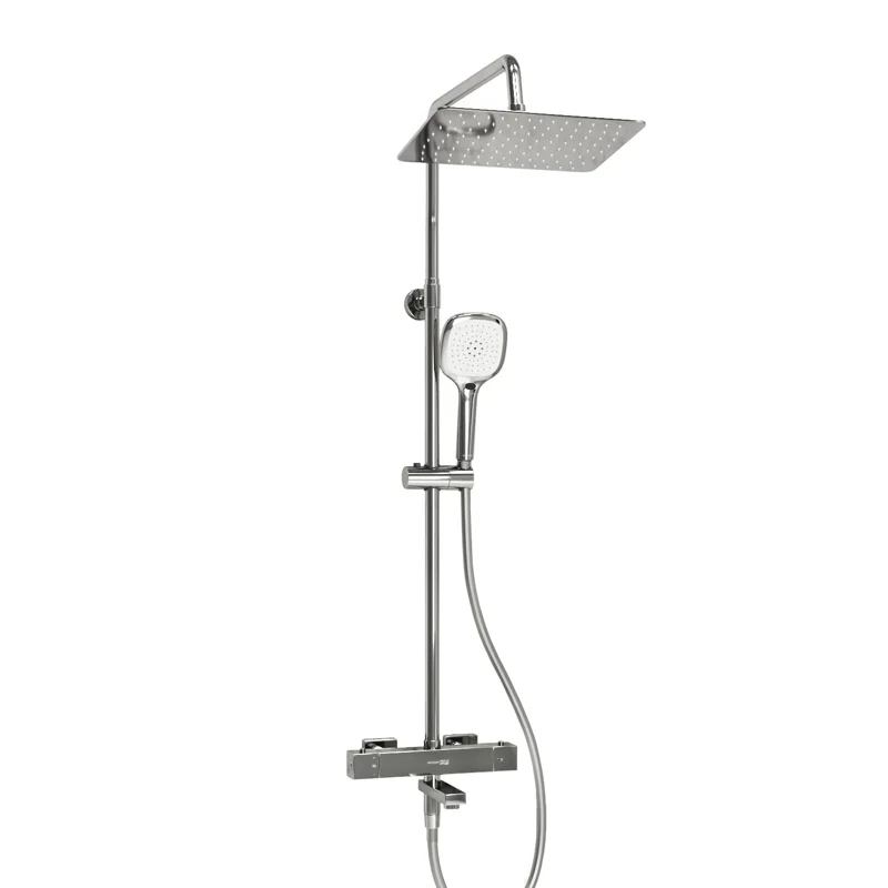 Душевая система WasserKRAFT A199.069.065.087.CH Thermo с термостатом Хром