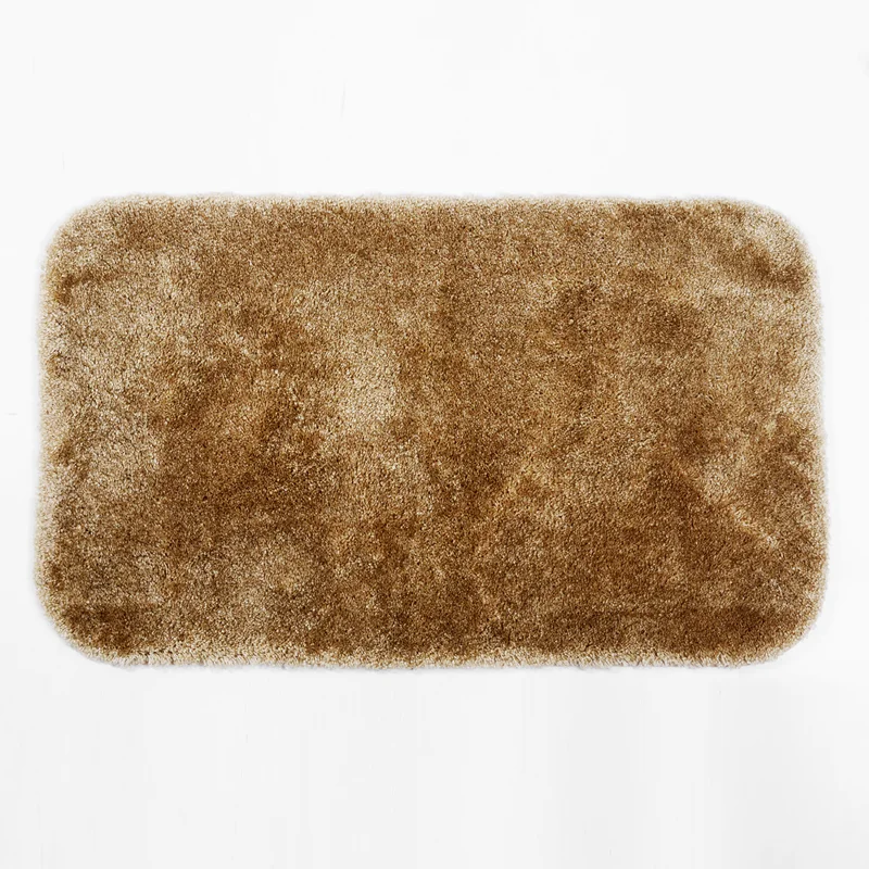Коврик WasserKraft Wern Wern BM-2513 Hazelnut, напольный, цвет - коричневый, 90 х 55 см