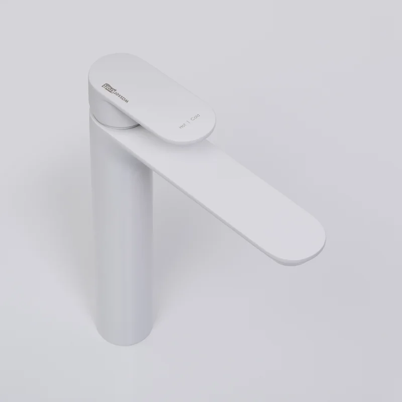 Смеситель для раковины WasserKRAFT Mindel 8503H Белый матовый