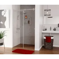 Душевой уголок WasserKRAFT Vils 120x80 56R06 профиль Хром стекло прозрачное